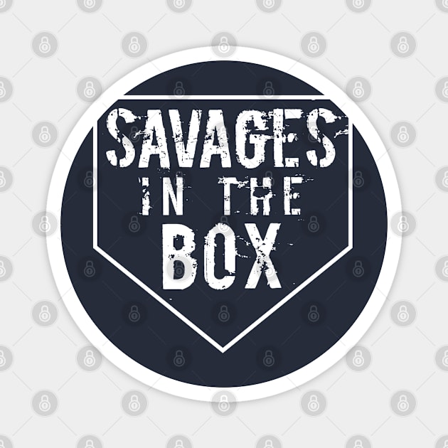 Savages In The Box Magnet by deadright